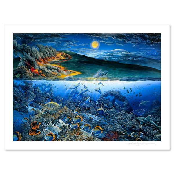 Robert Lyn Nelson "Wonders of Mahea-Lani" Limited Edition Mixedmedia on Paper