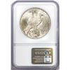 Image 3 : 1923 $1 Peace Silver Dollar Coin NGC MS65
