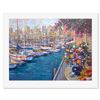 Image 1 : Henri Plisson (1933-2006) "Mediterranean Sunrise" Limited Edition Serigraph on Paper