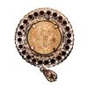 Image 2 : 1881 $5 Liberty Head Half Eagle Gold Coin Pendant