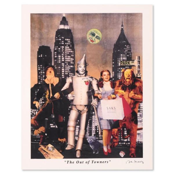 Nelson De La Nuez "The Out of Towner" Limited Edition Offset Lithograph on Paper