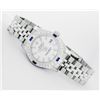 Image 7 : Rolex Ladies Stainless Steel White Index Sapphire and Diamond Datejust Wristwatch