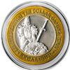 Image 1 : .999 Silver Excalibur Las Vegas Nevada $10 Casino Limited Edition Gaming Token