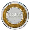 Image 2 : .999 Fine Silver Four Queens Casino Las Vegas, NV $10 Limited Edition Gaming Token