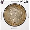 Image 1 : 1928 $1 Peace Silver Dollar Coin