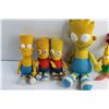 Image 2 : The Simpsons (4) Bart Simpsons and (1) Sideshow Bob Dolls