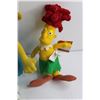 Image 3 : The Simpsons (4) Bart Simpsons and (1) Sideshow Bob Dolls