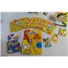 Image 3 : (9) The Simpsons Assorted Figures, Lots of Collectibles Cards, Watch and Misc.