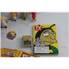 Image 4 : (9) The Simpsons Assorted Figures, Lots of Collectibles Cards, Watch and Misc.