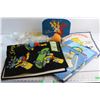 Image 1 : The Simpsons Slam Dunk Game, Floor Mat, Assorted Bags and Misc.