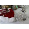 Image 3 : Christmas In August - Wreath - Lights - Candle Stand - Stocking Hooks - Santa Hat - Misc. Items