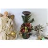 Image 6 : Christmas In August - Wreath - Lights - Candle Stand - Stocking Hooks - Santa Hat - Misc. Items