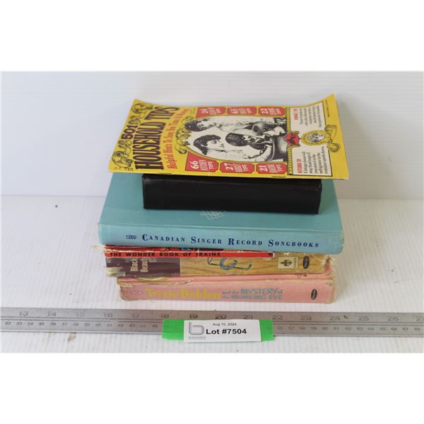 (6) Books - Hymn - Children's - Household Tips