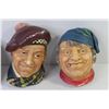 Image 2 : (4) Chalkware Busts (Made in England)