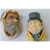 Image 2 : (3) Chalkware Busts (Bossons)