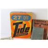 Image 2 : Vintage Tide Box - Children's Musical Stories - How To Ice a Cake - (3) 12 Cent Comics (DC & CDC) - 