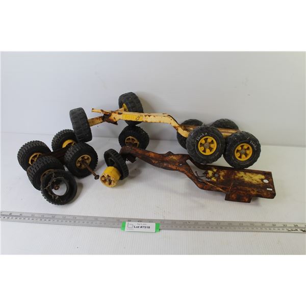 Tonka Grader Parts (Rusty & Bent)
