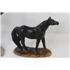 Image 2 : (2) Resin Horse Ornaments