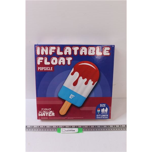 Evolve Inflatable Popsicle Float - Appears New