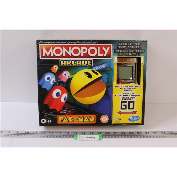 Monopoly Arcade Pac-Man Board Game - As is