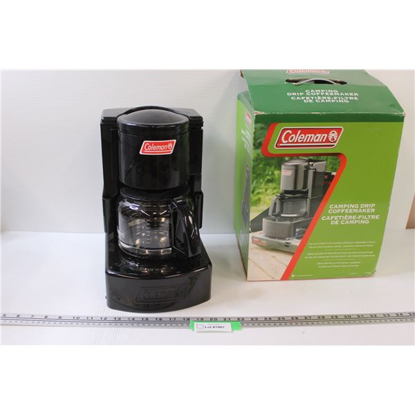 Coleman Camping Drip Coffee Maker - Appears in Good Shape, Untested - Has Box