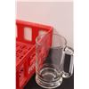Image 6 : Coca Cola Plastic Glasses Tray, (4) Minhas Glasses, Tony Tomas Glass, Golf Bag Mug, Misc.
