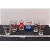 Image 1 : (6) Glass Liquor & Beer Mugs (Budweiser)