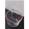 Image 3 : PYREX 4 Cup Glass Measuring Cup & Glasbake 1 Qt