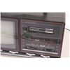 Image 4 : Curtis 5" Black & White TV & Radio & Cassette Player - Powers On - Has Box
