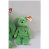 Image 3 : (2) TY Beanie Babies: "Kicks" Soccer Bear Set