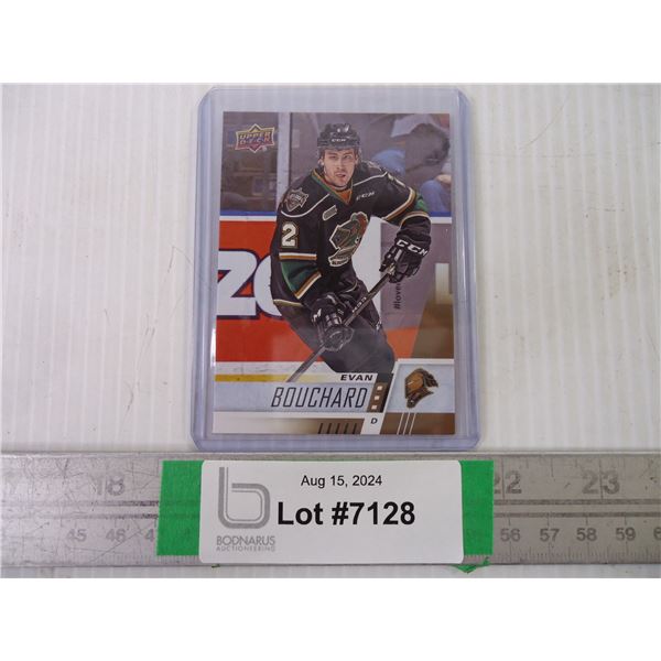 Evan Bouchard Pre-NHL Rookie Card