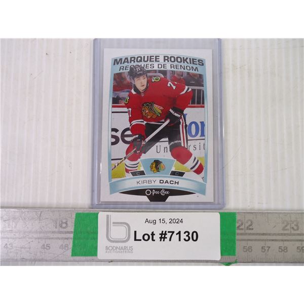 Kirby Dach Upper Deck Rookie Card