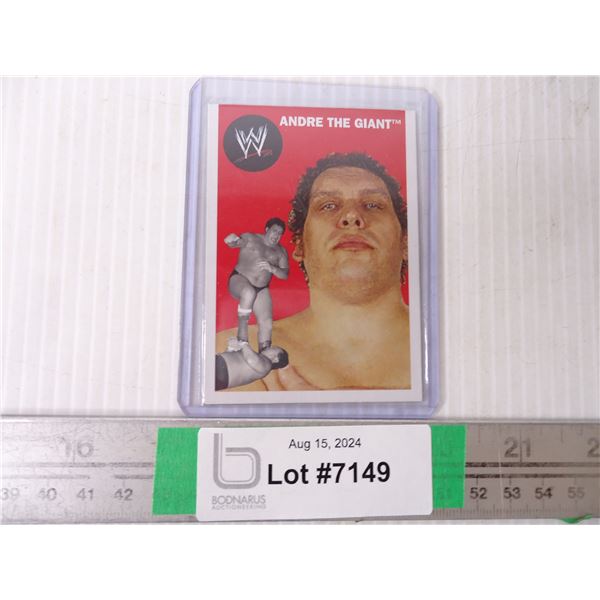 Andre the Giant Card WWE / WWF