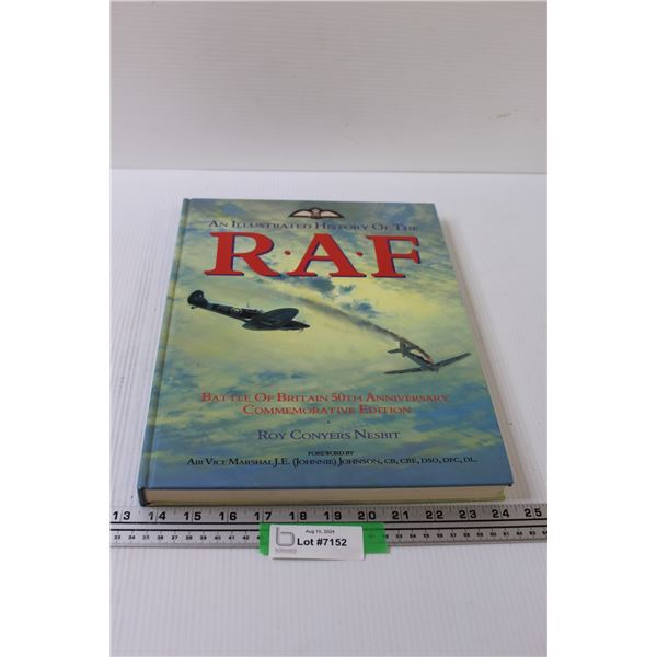 Large Hard Cover Book R.A.F. - 1990 Edition