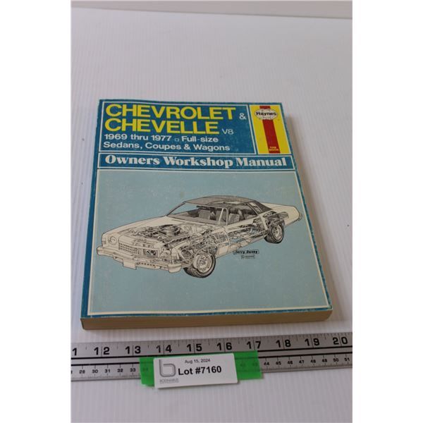 Hayes Chevrolet & Chevelle Manual - 1969-77