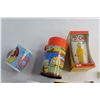 Image 4 : (3) The Simpsons Mugs, Hi Ball Glass, Thermos and (5) Assorted Mini Mugs