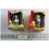 Image 1 : (2) The Simpsons Homer and Apu Ornaments