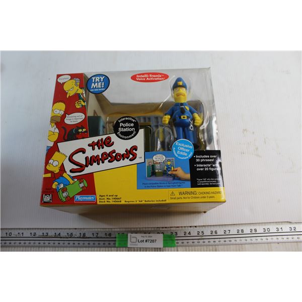 The Simpsons Exclusive Officer Eddie Interactive Toy