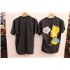 Image 3 : *(2) Screen Stars Best The Simpsons T- Shirts - Size L