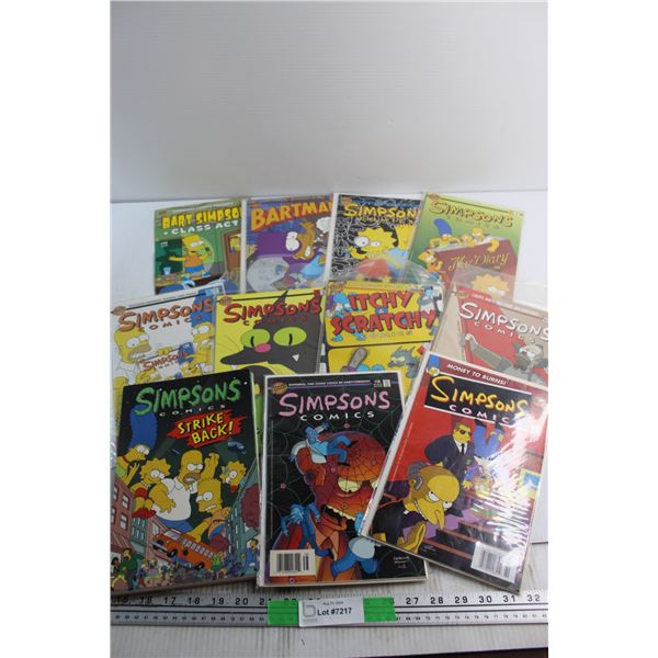 (10) The Simpsons Assorted Comics