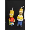 Image 3 : (2) The Simpsons Homer and Bart Bottles and (2) Marge and Lisa Figures