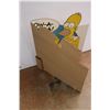 Image 4 : *The Simpsons Advertising Cardboard Sign 56''