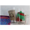 Image 3 : Word Hunt Game, (2) Glasses, Bottle and Dutex Felt Protectors