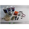 Image 1 : (3) Pepsi Cups, Disco Ball, Assorted Electronics and Misc.