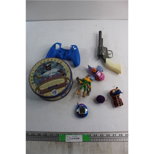 Toy Gun, Tamagotchi, DualShock 4 Silicon Case and Misc.