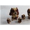 Image 2 : (3) Dogs with Puppies Ornaments