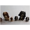 Image 3 : (3) Dogs with Puppies Ornaments