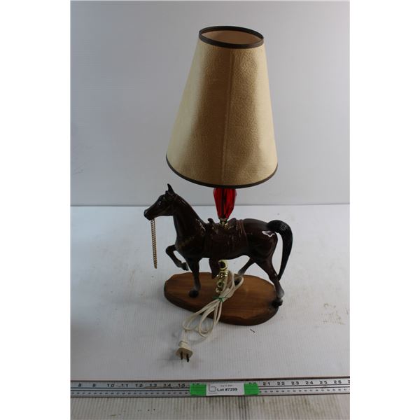 Horse Styled Lamp - Tested