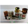 Image 1 : (5) Vintage Tins, (3) Powder Shakers and Assorted Vintage Items