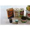 Image 2 : (5) Vintage Tins, (3) Powder Shakers and Assorted Vintage Items
